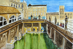 Roman Bath, Bath, England